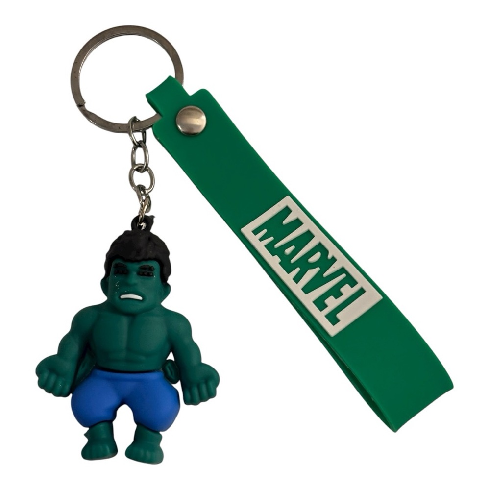 Marvel Hulk 3D Silicone Collectible Keychain